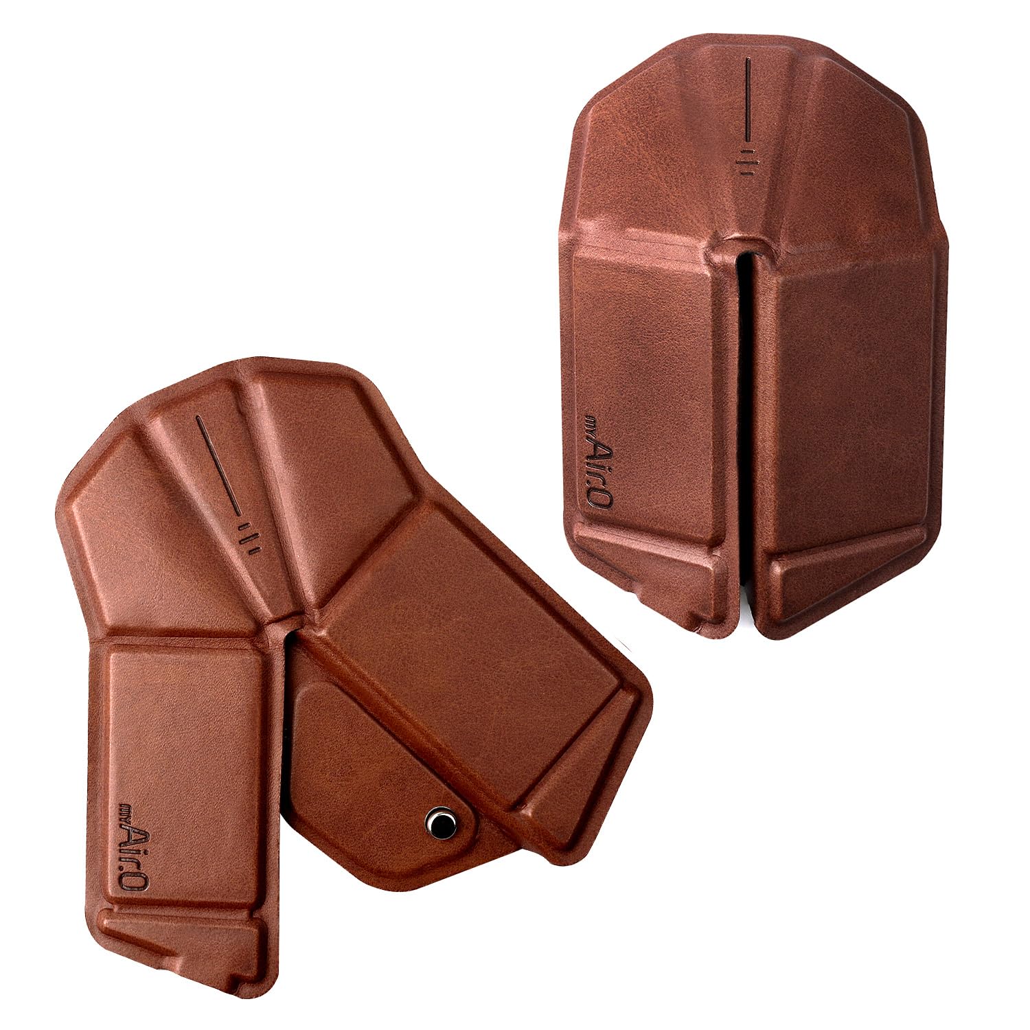 OriMouse Mouse portatile wireless Origami wireless Touch Scroll Ultra sottile Leggero Nessun ricevitore USB richiesto Marrone moka myAir.0 [3D