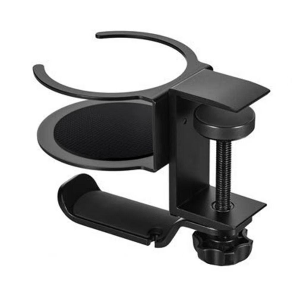 2 In 1 Cup Headphone Stand Holder Desktop Mount Earphone Holder Headset Bracket Hanger  for Gamers