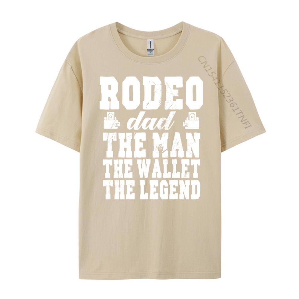 Funny Rodeo Dad Man Wallet Legend Rodeo Dad Cute Oversized T Shirt Graphic Camisetas Funny Camisa New Years Eve