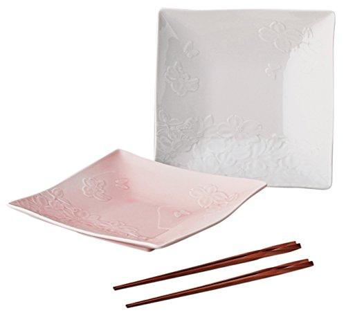 Hanae Mori Set of Plates MB5201-79