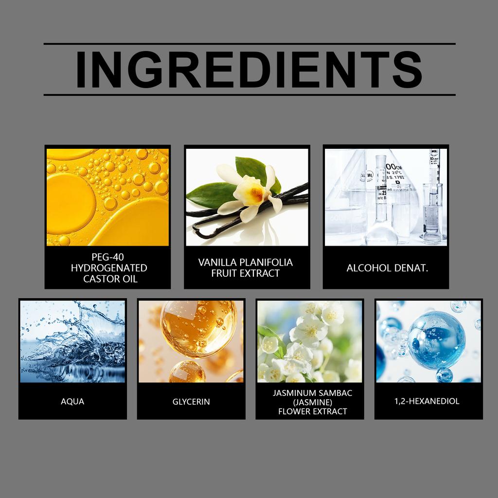 Men's Pheromone Cologne with Jasmine Scent for Lasting Charm 10ml