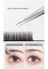 Ukraine Precision Curved Eyelash Tweezers for False Lash Application