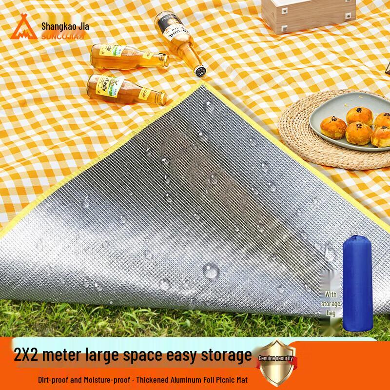 Outdoor Moisture-Proof Picnic Mat 2x2m
