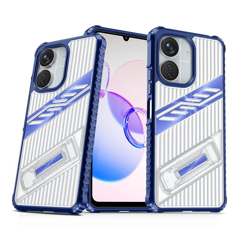 For Xiaomi Redmi 13C 4G 5G Case Shockproof Armor Clear Phone Case for Redmi 13C 13 C Redmi13C Kickstand Back Cover Fundas