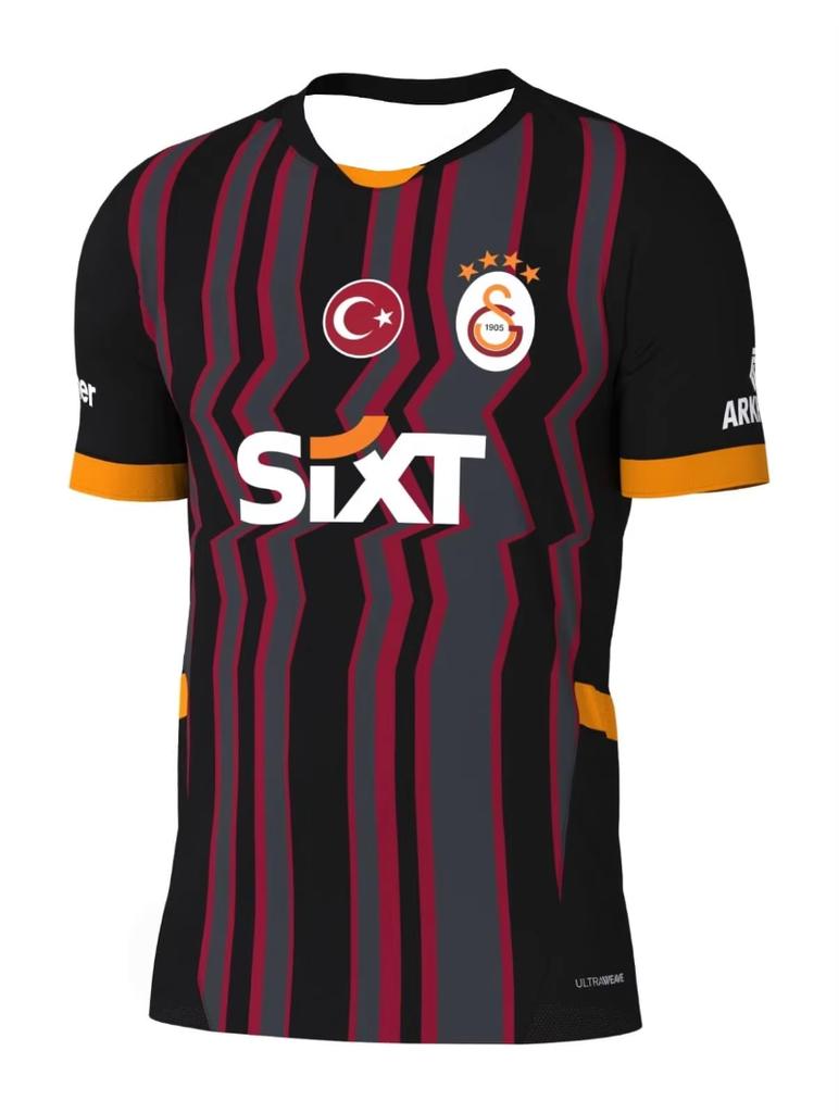 Turkey Galatasaray-style unisex Football Jersey 24-25 Soccer Shirt Quick Dry Sport Uniform Short Sleeve Football Tops for unisex