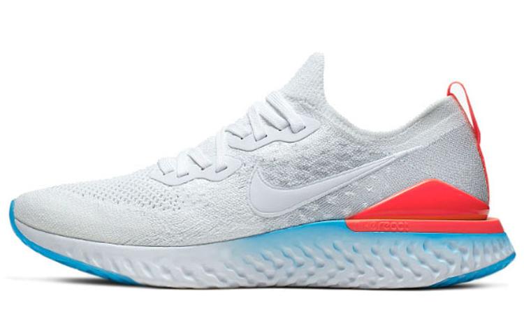 Nike Epic React Flyknit 2 Blue Hero Bright Crimson CJ7794-146 42.5