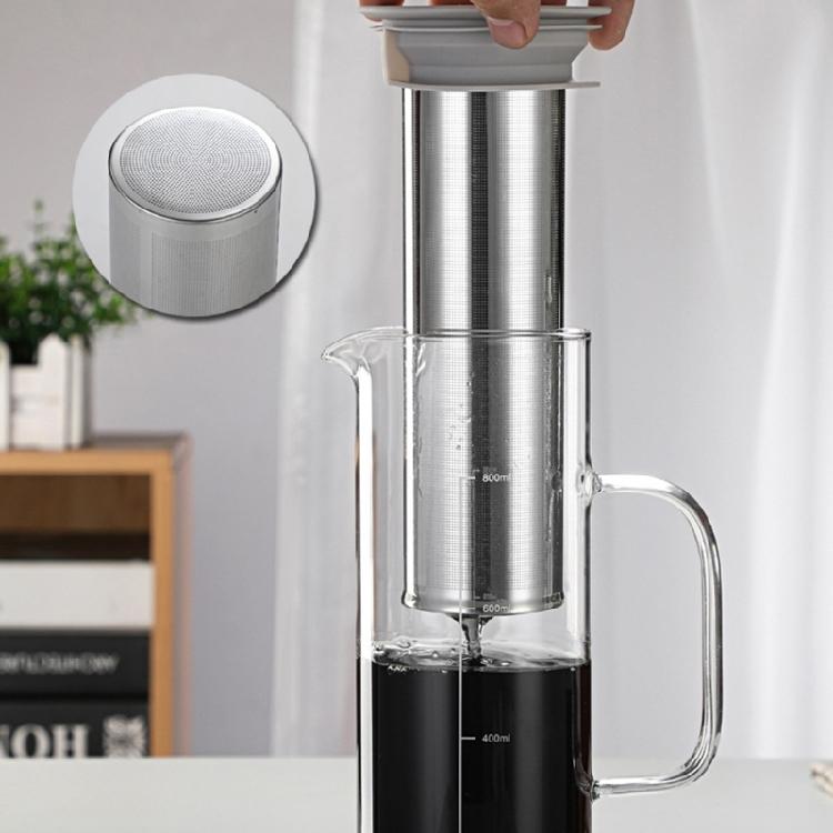 Modern Cold Brew Coffee Pots with Sleeve Modern Cold Brew Coffee Carafes with Easy to Use Filter for Youngsters