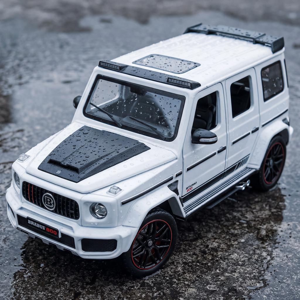 1:24 Mercedes Benz G800 Alloy Metal Diecast Model Car Home Trendy Ornaments & Computer Desktop Decoration High Simulation Hobby