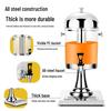 Western Style Stainless Steel Juice Dispenser – Single, Double, or Triple Head Self-Service Cold Beverage Machine