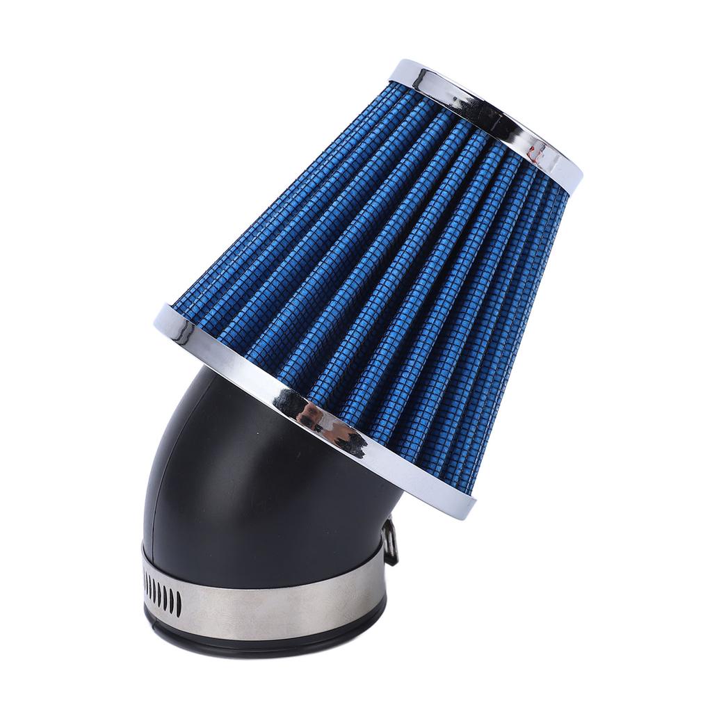 Air Filter 45 Degree Engine Bend Cone Tuning Cleaner 48mm Inner Diameter for Motorcycle ATV Pit