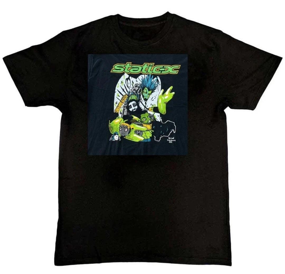 Static X Band Tour Concert Graphic Print Unisex T-Shirt S M L XL 2 3 4 XL M