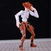 VIP-Dropshipping 9L3D Lucky Dummy 13-2.0 Action Figures Ninja Brothers Multi-Jointed Movable Shapeshift Mannequin Toys Kids