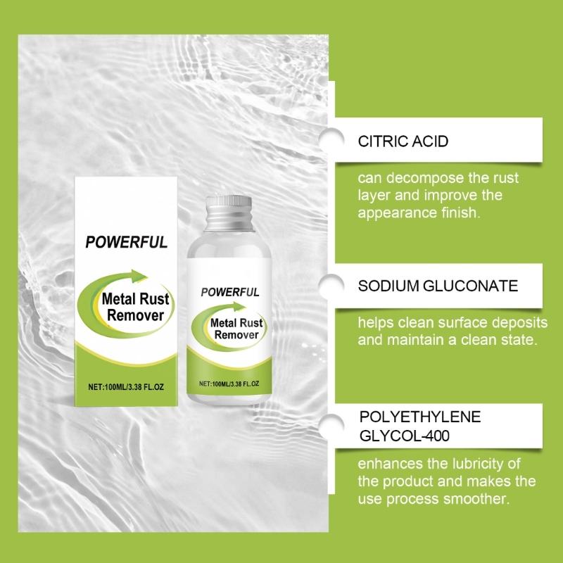 Rust Remover Sprayer,Upgrade Rust Remover for Metal, Car Scratch Remover, Iron Stain Cleaner Rust Dissolver