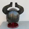 Great Fantasy Helmet With Metal Horns- Knight Larp Costume