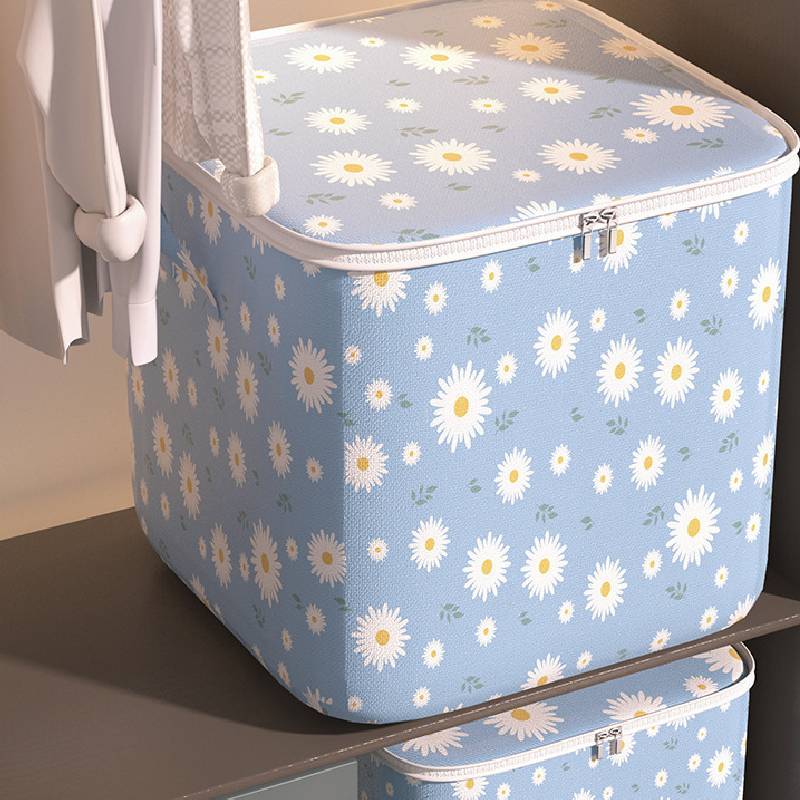 Clothing Storage Bag With Nonwoven Fabric Large Capacity For Closet Organization And Moving