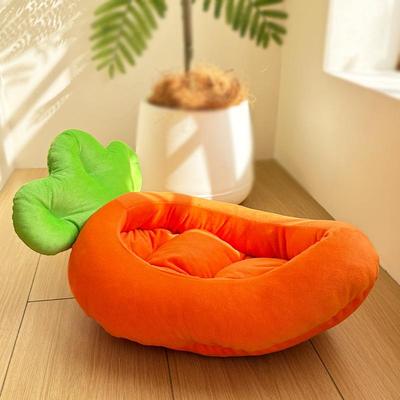 Cartoon Banane Haustierbett für Katzen und kleine Hunde - Teddy, Bichon, Pomeranian - Vier Jahreszeiten Matte