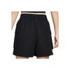 Nike Sportswear Essentials Comfortable Fashion Casual Versatile Solid Color Cargo Shorts Women Shorts Black White HM6983-010