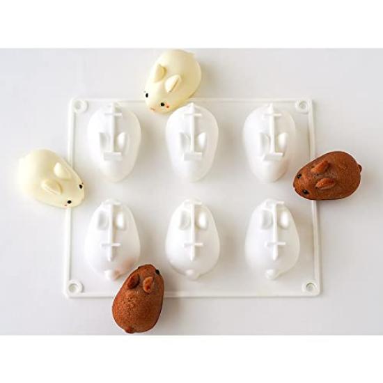 

cotta Силиконовая форма для торта средняя, Кролик, белый