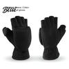 Flip Gloves 1 Top Mittens Delicate Fleece Good Fluffy Pair Warm Covered Winter for Photographing