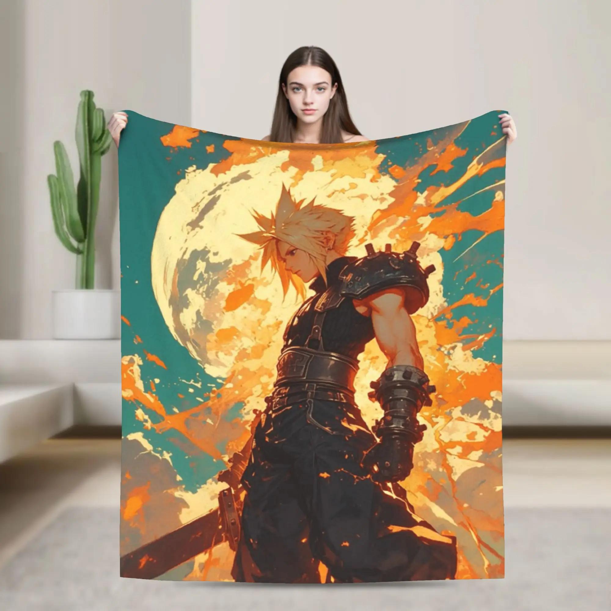 

Soft Warm Plush Blanket for Boys Girls Flannel Bedding Throw with Print Living Room Bedspread Sofa Bed Cover 40x50in