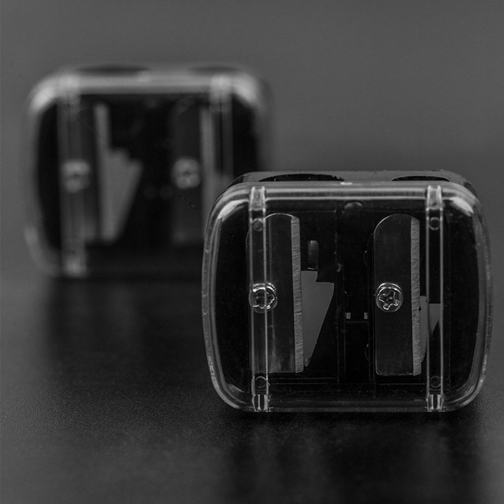 Cosmetic Sharpener Double Holes Pencil Sharpener Makeup Sharpeners Mechanical Pencil Sharpener