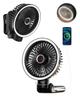 New for Handheld Fan with Night Automatic Oscillating 4 Wind Speed 5400mAh Desk for and Outdoor Use 2025 Ultra-Quiet Light, Function, Settings,