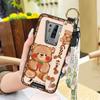 Fashion Design Durable Phone Case For Blackview BV6900 Shockproof Back Cover Cute Kickstand Phone Holder Soft Case Ring