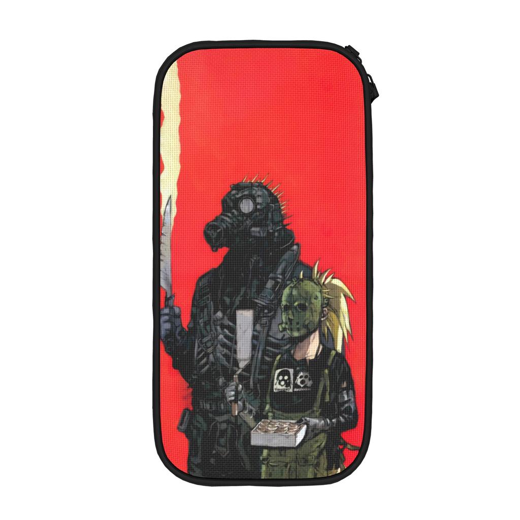 Dorohedoro Anime Pencil Case Double Layer Large Capacity Kids Pencil Box Suprise Gift