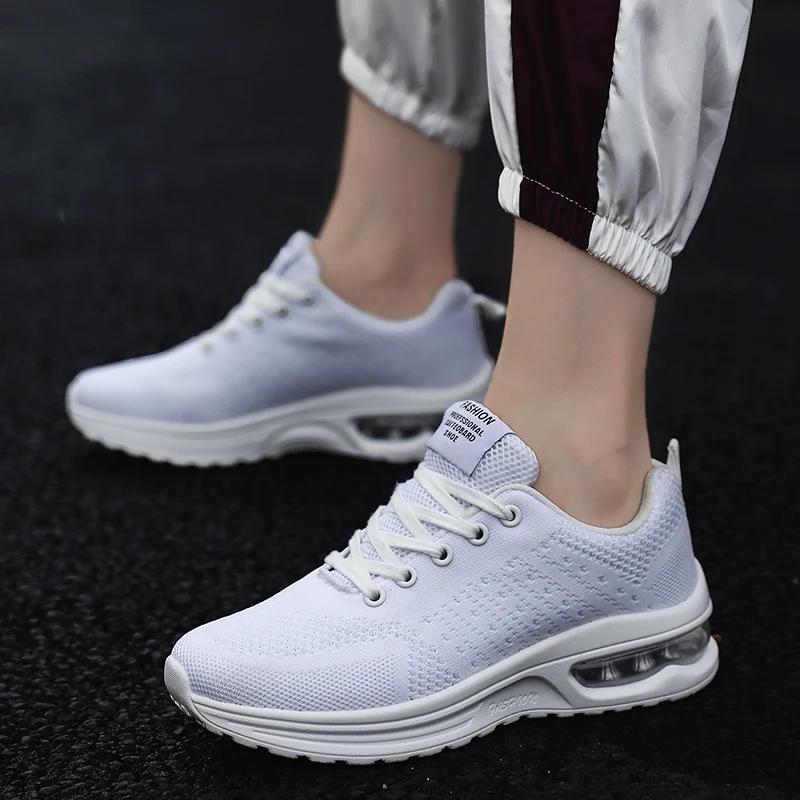 Fashion Men Sports Shoes Breathable Casual Running Fitness Couple Shoes Flat Cushion Comfortable Basketball Tennis Shoes Basket