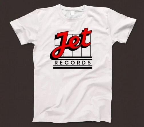 Koszulka Jet Records 698 Wytwórnia Muzyczna Lata 70. Pop Rock Wizzard ELO Magnum Ozzy Nowa