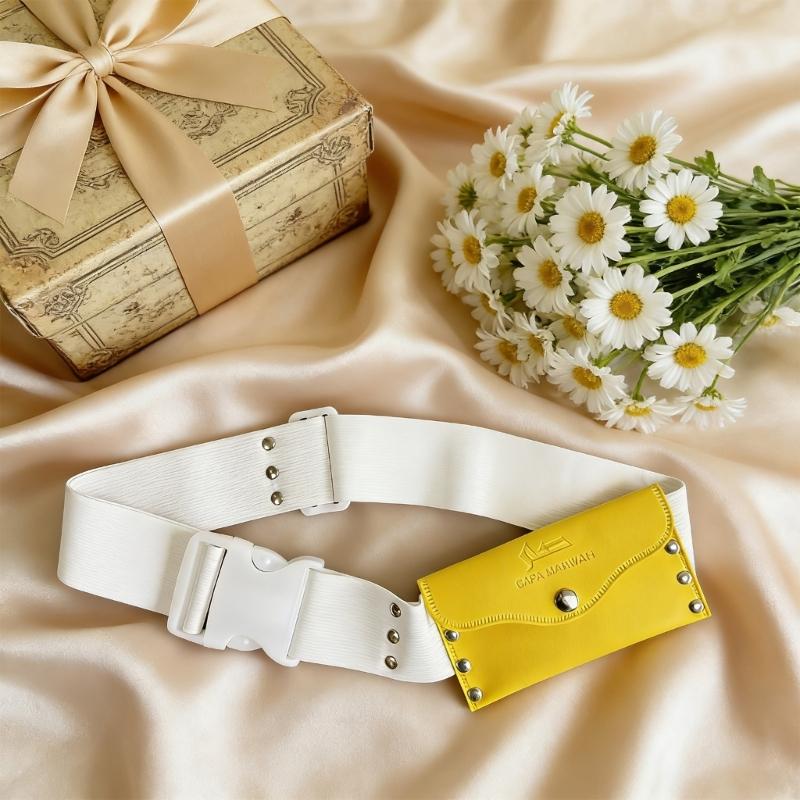Soft PVC Belt For Kids With Easy Buckles Perfect For Hajj And Outdoor Activities Lightweight Durable Design