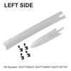 Plastic Left Convertible Roof Top Hinge Cover Plus Clips Kit For BMW E93 330i 2007 2013 And For M3 F33 440i 2014 2017