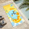 Cute Q-Qoos Towel Drying Bath Towel Applicable To Light Swimming Camping Yoga Beach Out
