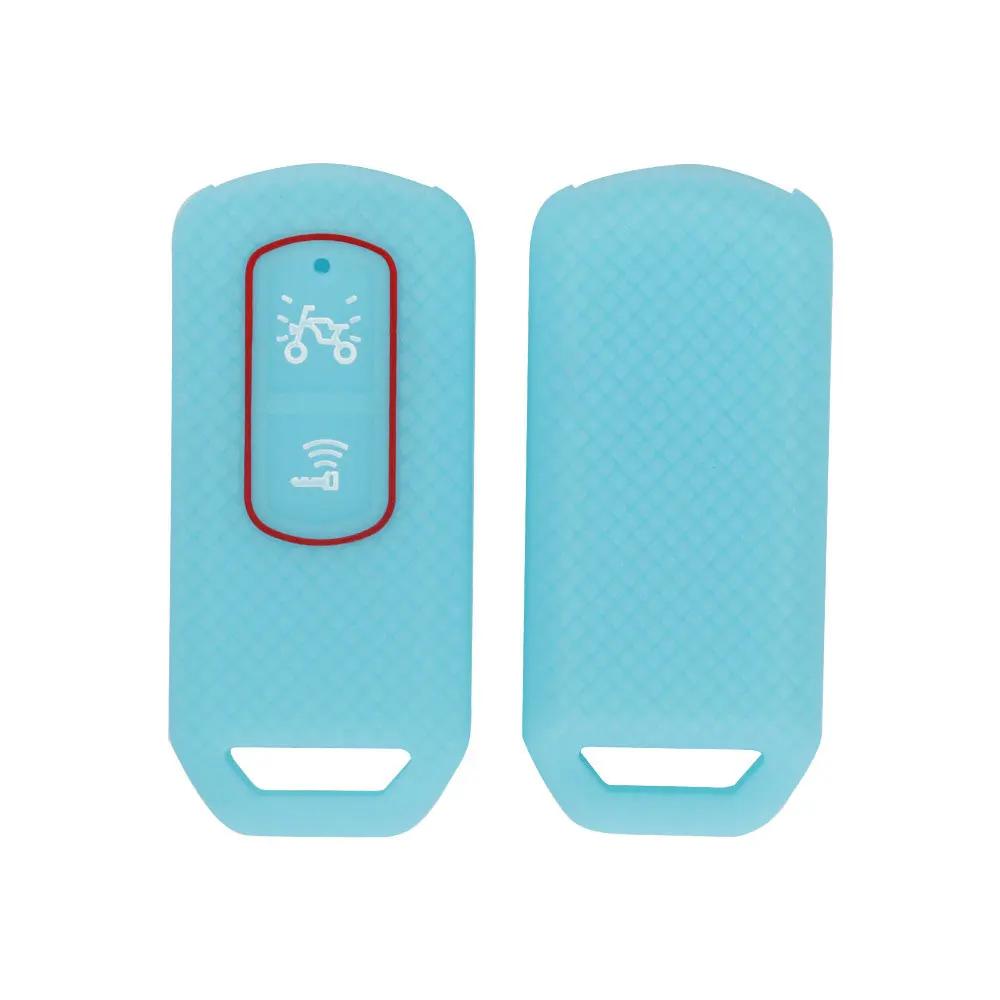 

Силиконовый чехол для ключа с 2 кнопками для Honda ADV 150 PCX 125 Click150 Vario150 208 SH125 PCX150 PCX160 VISION SH350 небесно-голубой