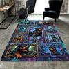 Cybernetic Rottweiler Portraits Pattern Rug Floor Mat for Living Room or Bedroom Soft and Comfortable Carpet a Gift for Birthday and Holiday.
