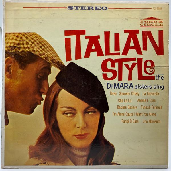 

LP Record DI MARA SISTERS - Italian Style FCS9089 Forum Circle 1964 US Folk Used
