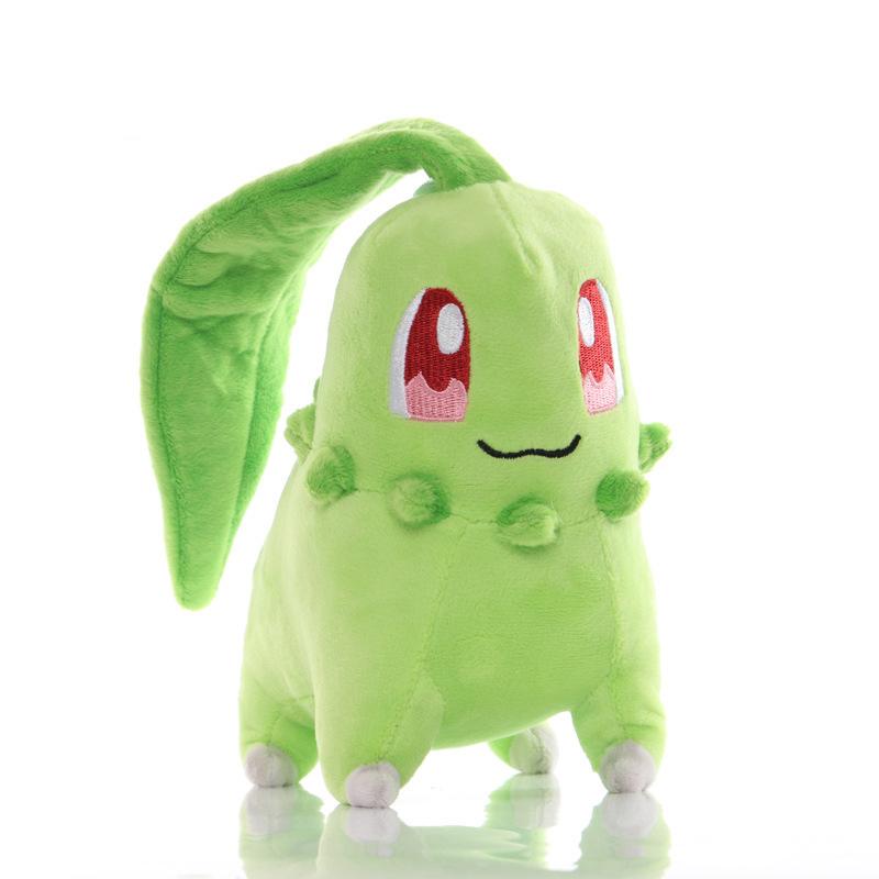 20cm New Cyndaquil Chikorita Pikachu Plush Toy Cute Golduck Quilava Squirtle Doll Cartoon Marill Ditto Plushie Kids Gift