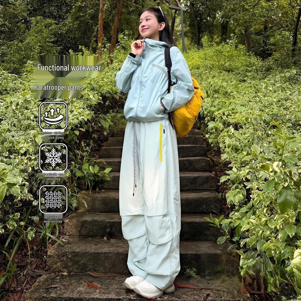 Damskie wodoodporne spodnie górskie hardshell w wersji petite