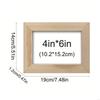62KD Picture Frame for Crafts Unfinished Panel Board Photo Frame for Painting Paintable Frame for Crafts