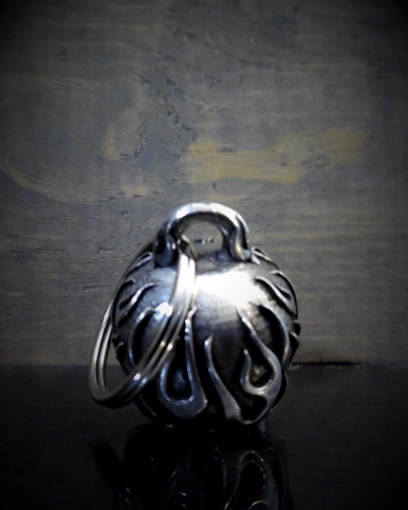 Bravo Bells Frame Skull Diamond Bell - Biker Bell Accessory