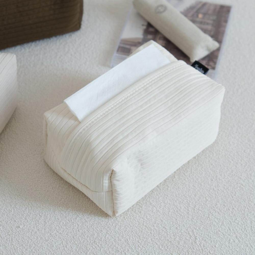 

1PC Toilet Paper Box, Dining Table, Living Room, Tissue Box, High-End Feel, Hand Towel Box, Tabletop Storage бежевый