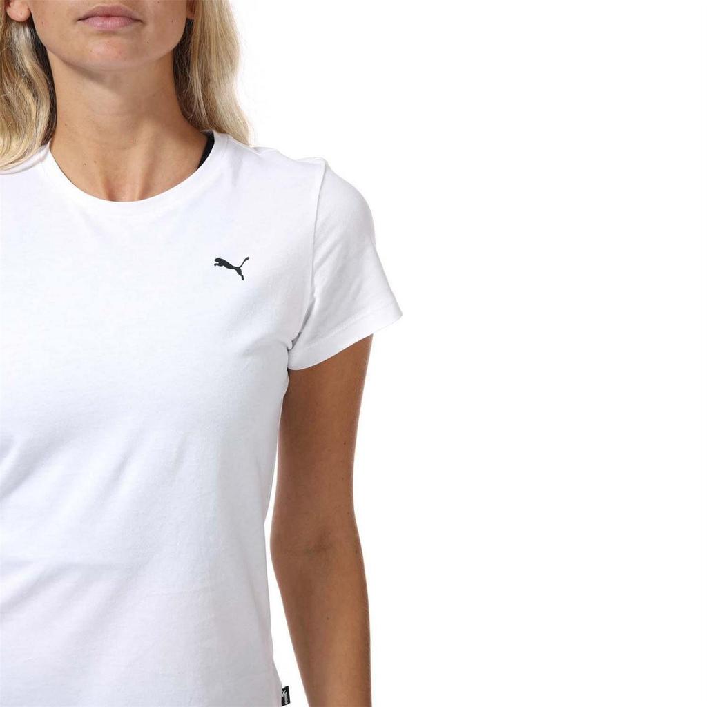 Puma Womens/Ladies Small Logo Cotton T-Shirt