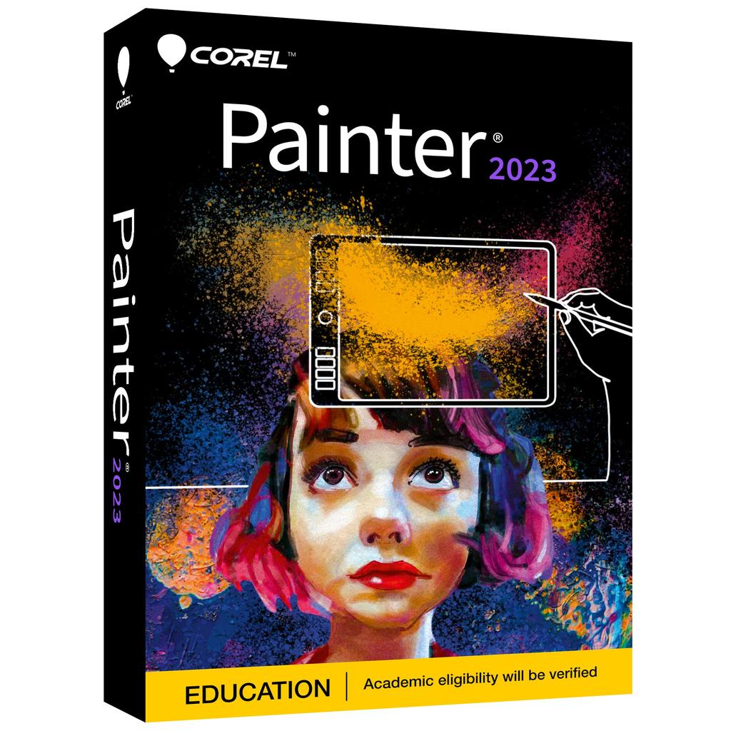 Corel Painter 2023 Education Edition with Japanese manual [Used]
