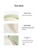 Cream Aesthetic Embossed Ceramic Tableware Set: Rice Bowl, Dish Plate, Fish Plate, Soup Bowl, Noodle Bowl.