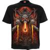 NEUES SPIRAL GATES OF HELL T-SHIRT Buried Fire Awakens Totenkopf Bike Tee