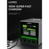 Luowei LW-U1 140W Raptor Desktop Charging Station 15W Wireless Fast Charging for Phone Watch PC Multi Port USB Charger