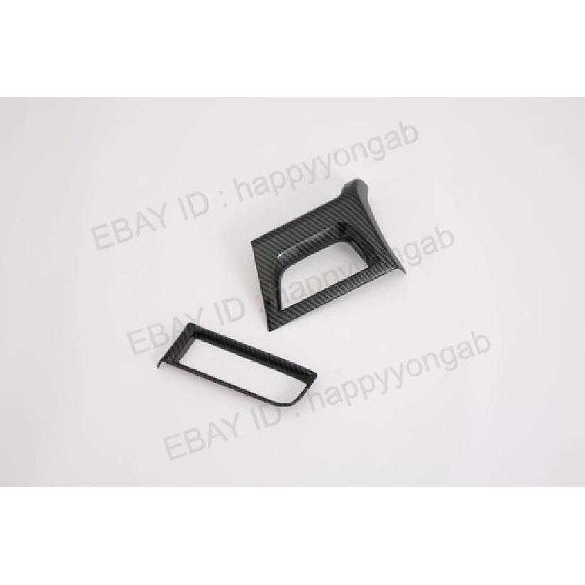 Front Side Air Vent Outlet Cover Trim For 19-24 Lexus UX 200 250h Carbon Fiber