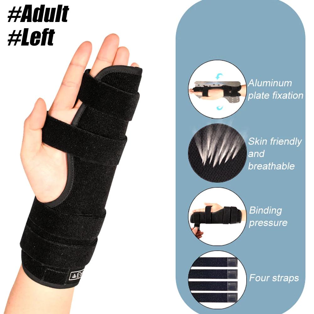 Pinky Finger Splint Brace For Broken Fingers Boxer Fracture Left Or Right Hand Support Metacarpal Ulnar Gutter