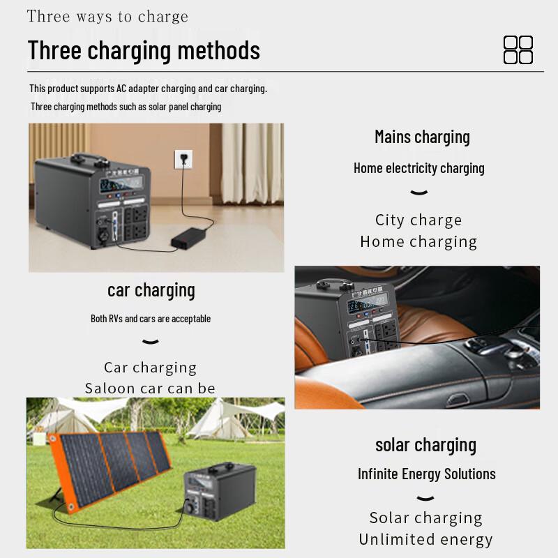 Portable 220V Outdoor Power Station