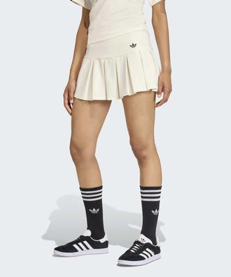 Low-Waisted Sports Skirt - White / Kc9095